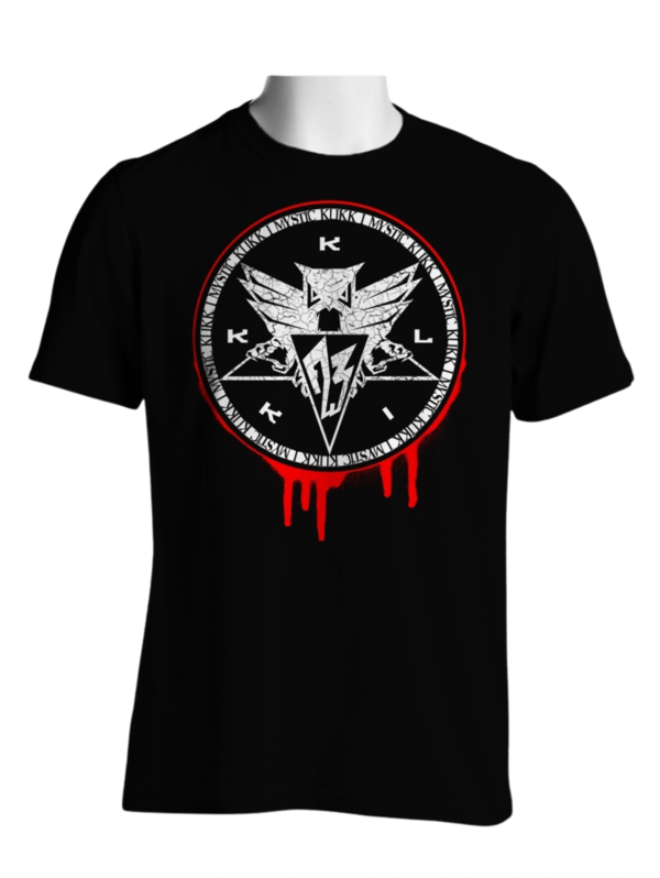 T-Shirt "Klikk Logo Blutig"